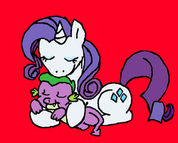 Size: 778x626 | Tagged: safe, artist:bigpurplemuppet99, rarity, spike, g4, female, hug, male, ship:sparity, shipping, straight