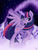 Size: 1075x1425 | Tagged: dead source, safe, artist:average-hanzo, twilight sparkle, alicorn, pony, g4, aurora borealis, backwards cutie mark, chest fluff, female, looking at you, magic, magic aura, mare, night, raised hoof, signature, snow, snowfall, solo, spread wings, twilight sparkle (alicorn), wings