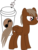 Size: 531x698 | Tagged: safe, artist:ruinedomega, oc, oc only, pony, coffee, melodic, mocha, ponyscape, simple background, solo, transparent background, vector