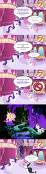 Size: 586x2199 | Tagged: safe, artist:paganbrony, button mash, fluttershy, rarity, sweetie belle, vampire, g4, cape, carousel boutique, clothes, flutterbat, pointy ponies