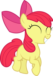 Size: 6000x8562 | Tagged: safe, artist:dasprid, apple bloom, g4, absurd resolution, female, simple background, solo, transparent background, vector