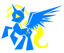 Size: 9000x7500 | Tagged: safe, artist:flamevulture17, oc, oc only, oc:starburst, alicorn, pony, absurd resolution, alicorn oc, minimalist, solo