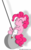 Size: 1200x1920 | Tagged: safe, artist:therealfate, pinkie pie, g4, female, gloves, reference, shadow, solo, wrecking ball