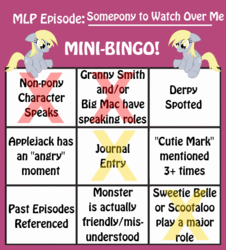 Size: 461x510 | Tagged: safe, derpy hooves, g4, my little pony: friendship is magic, somepony to watch over me, bingo, mini-bingo