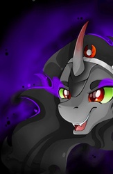 Size: 500x767 | Tagged: safe, artist:gigigiraffe, king sombra, g4, male, solo