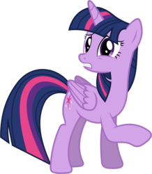 Size: 5040x5780 | Tagged: safe, artist:90sigma, twilight sparkle, alicorn, pony, g4, absurd resolution, female, look of betrayal, mare, simple background, solo, transparent background, twilight sparkle (alicorn), vector, worried