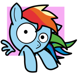 Size: 3000x3000 | Tagged: safe, artist:toonfreak, rainbow dash, g4, female, high res, solo