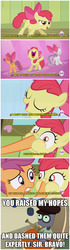 Size: 1020x3635 | Tagged: safe, apple bloom, scootaloo, sweetie belle, g4, somepony to watch over me, cutie mark crusaders, futurama, image macro, male, meme, tinny tim