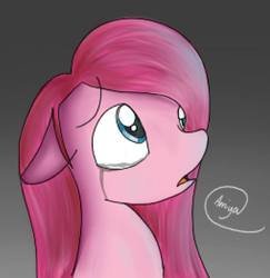 Size: 667x687 | Tagged: safe, artist:jollyalt, pinkie pie, g4, crying, female, pinkamena diane pie, solo