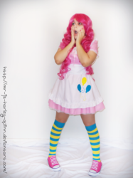 Size: 2384x3179 | Tagged: safe, artist:jovialharlequin, pinkie pie, human, g4, cosplay, high res, irl, irl human, photo, solo