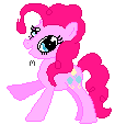 Size: 105x124 | Tagged: safe, artist:mochifairy, pinkie pie, g4, female, picture for breezies, simple background, solo, white background