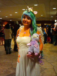 Size: 480x640 | Tagged: safe, princess celestia, human, g4, cosplay, irl, irl human, photo