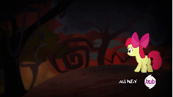 Size: 1920x1080 | Tagged: safe, screencap, apple bloom, applejack, g4, somepony to watch over me, animated, apple bloom riding applejack, female, fireproof boots, ponies riding ponies, riding