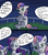 Size: 680x780 | Tagged: safe, artist:moonblizzard, rarity, sweetie belle, g4, ask, rarity answers, tumblr