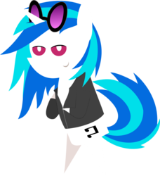 Size: 985x1080 | Tagged: safe, artist:zacatron94, dj pon-3, vinyl scratch, g4, bedroom eyes, clothes, female, jacket, pointy ponies, solo, undressing, unzipping