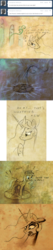 Size: 800x3757 | Tagged: dead source, safe, artist:foxinshadow, derpy hooves, princess celestia, pegasus, pony, ask friendly twilight, g4, ask, comic, female, hat, mare, pentagram, scroll, tumblr