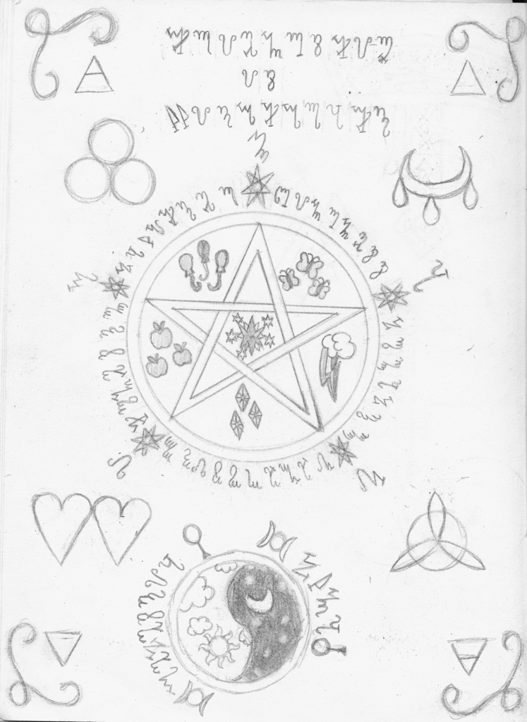 Tether Mark Ritual #570516 - safe, artist:mane-shaker, friendship is witchcraft, cutie ...