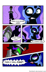 Size: 792x1224 | Tagged: safe, artist:donzatch, king sombra, nightmare moon, comic:tale of twilight, g4, comic