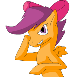 Size: 1820x1864 | Tagged: safe, artist:mojo1985, scootaloo, g4, somepony to watch over me, female, solo