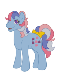 Size: 1500x1800 | Tagged: dead source, safe, artist:yote-fang, sweet stuff, twinkle eyed pony, g1, cute, female, solo, sweet sweet stuff