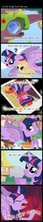 Size: 1430x7268 | Tagged: safe, artist:zsparkonequus, big macintosh, cotton cloudy, diamond tiara, dinky hooves, gallop j. fry, noi, pipsqueak, twilight sparkle, alicorn, earth pony, pony, g4, twilight time, blushing, colt, comic, female, filly, good charlotte, heart eyes, i just wanna live, implied sex, lyrics, male, mare, scrunchy face, ship:twimac, shipping, song, song reference, stallion, straight, twilight sparkle (alicorn), wingding eyes