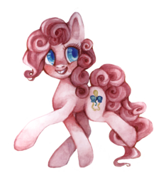 Size: 600x641 | Tagged: safe, artist:pupuliima, pinkie pie, g4, female, solo