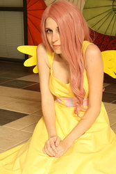 Size: 1366x2048 | Tagged: safe, artist:rexluna, fluttershy, human, g4, cosplay, irl, irl human, photo, solo