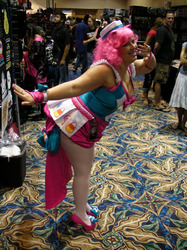 Size: 600x802 | Tagged: safe, artist:jackiep, pinkie pie, human, g4, cosplay, irl, irl human, photo