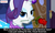 Size: 1600x973 | Tagged: safe, rarity, pony, unicorn, comic:celestia's servant interview, g4, bedroom eyes, caption, cs captions, female, interview, mare, meta, rose, solo