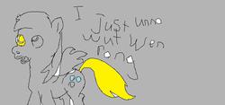 Size: 639x300 | Tagged: artist needed, safe, derpy hooves, pegasus, pony, g4, 1000 hours in ms paint, female, i just don't know what went wrong, mare, misspelling, ms paint, quality, solo