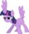 Size: 6000x6954 | Tagged: safe, artist:vladimirmacholzraum, twilight sparkle, alicorn, pony, g4, absurd resolution, butt wings, female, glare, grin, mare, not salmon, simple background, smirk, solo, transparent background, twilight sparkle (alicorn), vector, wat, wing horns, wing tail, wings