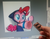 Size: 2448x1900 | Tagged: safe, artist:suplolnope, edit, editor:thereallegend123, pinkie pie, earth pony, human, pony, g4, :p, breaking the fourth wall, chocolate, clothes, computer, cute, diapinkes, eyes on the prize, floppy ears, food, fourth wall, hand, hoodie, irl, no fourth wall, paint tool sai, photo, photoshop, reaching, starry eyes, tongue out, underhoof, waifu dinner, wavy mouth, wingding eyes, wristband