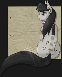 Size: 900x1115 | Tagged: safe, artist:silvermistmlp, octavia melody, g4, female, solo, stitches