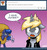 Size: 600x640 | Tagged: safe, artist:johnjoseco, derpy hooves, princess luna, alicorn, pony, ask gaming princess luna, g4, april fools, clothes, comic, costume, derpicorn, food, food costume, muffin, muffin costume, race swap, role reversal, tumblr