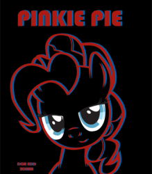 Size: 2753x3142 | Tagged: safe, artist:doneddzorua, pinkie pie, g4, 3d, blue, eyes, female, high res, red, solo