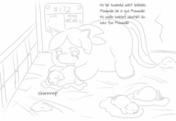 Size: 1575x1080 | Tagged: safe, artist:carpdime, fluffy pony, birth, breeding mill, crying, fluffy pony foals, monochrome, newborn, stillbirth