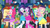 Size: 1366x768 | Tagged: safe, screencap, applejack, blueberry cake, bright idea, captain planet, crimson napalm, drama letter, fluttershy, heath burns, indigo wreath, micro chips, nolan north, normal norman, pinkie pie, rainbow dash, rarity, sandalwood, scott green, scribble dee, sophisticata, spike, starlight, sweet leaf, teddy t. touchdown, tennis match, thunderbass, twilight sparkle, valhallen, watermelody, wiz kid, dog, equestria girls, g4, my little pony equestria girls, ^^, background human, bare shoulders, boots, cowboy boots, cowboy hat, cute, diapinkes, eyes closed, fall formal, fall formal outfits, female, hat, high heel boots, hug, jackabetes, male, mane six, offscreen character, rainbow, raribetes, sleeveless, smiling, spike the dog, strapless, twiabetes, twilight ball dress