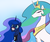 Size: 1165x978 | Tagged: safe, artist:slypon, princess celestia, princess luna, alicorn, pony, g4, bedroom eyes, duckface, faic, flehmen response, grin, hoers, horses doing horse things, looking at you, majestic as fuck, smiling, wat