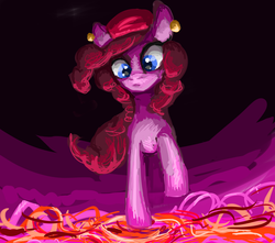 Size: 3263x2890 | Tagged: safe, artist:clrb, pinkie pie, friendship is witchcraft, g4, female, gypsy pie, high res, solo