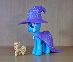 Size: 1000x850 | Tagged: safe, artist:the smiling pony, bumblesweet, trixie, earth pony, pony, unicorn, g4, funko, irl, photo, toy