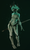 Size: 1240x2063 | Tagged: safe, artist:weisdrachen, queen chrysalis, changeling, changeling queen, anthro, plantigrade anthro, g4, crossover, cyberpunk, female, nyx (warframe), solo, sword, warframe