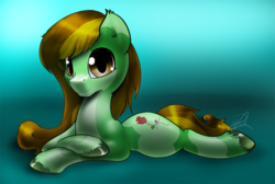 Size: 1000x672 | Tagged: safe, artist:krucification, oc, oc only, earth pony, pony, adjustment, art trade, solo