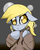 Size: 6000x7500 | Tagged: safe, artist:acharmingpony, derpy hooves, pegasus, pony, g4, absurd resolution, clothes, female, hoodie, mare, solo