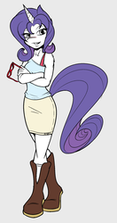 Size: 1016x1920 | Tagged: safe, artist:ambris, rarity, anthro, g4, colored, female, solo