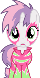 Size: 2023x3906 | Tagged: safe, artist:incognito-i, sweetie belle, g4, the show stoppers, clothes, female, show stopper outfits, simple background, solo, transparent background, vector