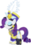 Size: 925x1333 | Tagged: safe, rarity, pony, unicorn, g4, testing testing 1-2-3, ancient wonderbolts uniform, boots, clothes, eyes closed, female, hat, mare, sgt. rarity, shako, simple background, smiling, solo, transparent background, uniform, vector