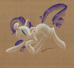 Size: 1580x1469 | Tagged: safe, artist:getchanoodlewet, rarity, g4, female, solo, traditional art