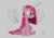 Size: 1066x750 | Tagged: safe, artist:goforgold, pinkie pie, alicorn, earth pony, pony, g4, aspiration, denied, female, mare, pinkamena diane pie, sitting, solo