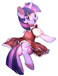 Size: 573x757 | Tagged: safe, artist:sion, twilight sparkle, g4, clothes, dress, female, solo