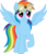 Size: 1024x1183 | Tagged: safe, artist:theshadowstone, rainbow dash, pegasus, pony, g4, female, goggles, mare, simple background, solo, transparent background